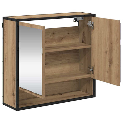 Scaffale da parete Rovere artigianale 65 x 20 x 60 cm | homemem39