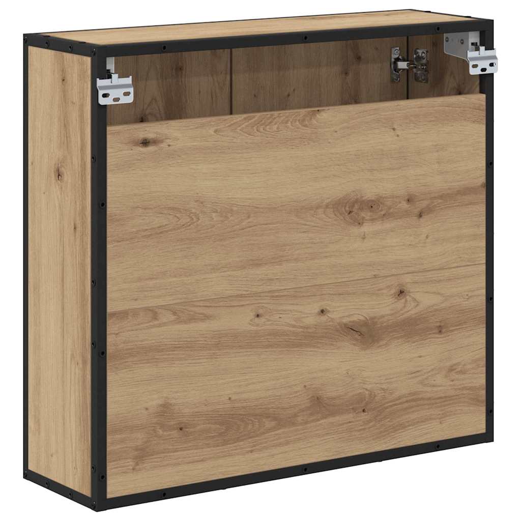 Scaffale da parete Rovere artigianale 65 x 20 x 60 cm | homemem39