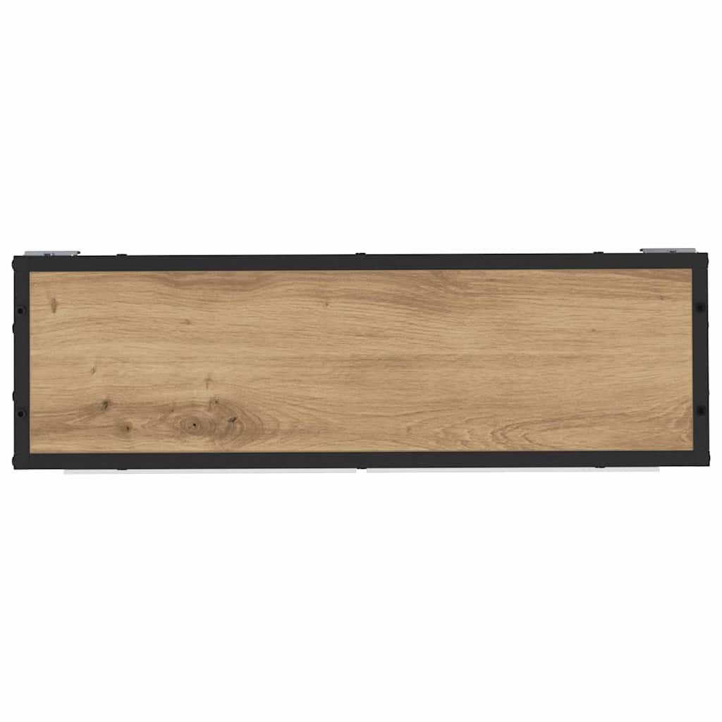 Scaffale da parete Rovere artigianale 65 x 20 x 60 cm | homemem39