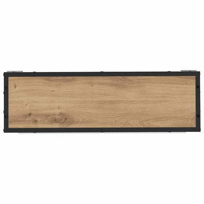 Scaffale da parete Rovere artigianale 65 x 20 x 60 cm | homemem39