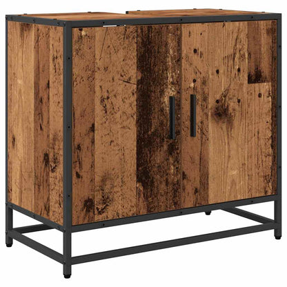 Armadio per Lavabo da Bagno Legno vecchio 65 x 33 x 60 cm | homemem39
