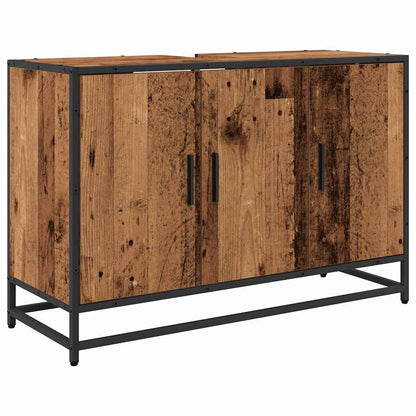 Mobile da Bagno Legno vecchio 90 x 33 x 60 cm Legno multistrato | homemem39