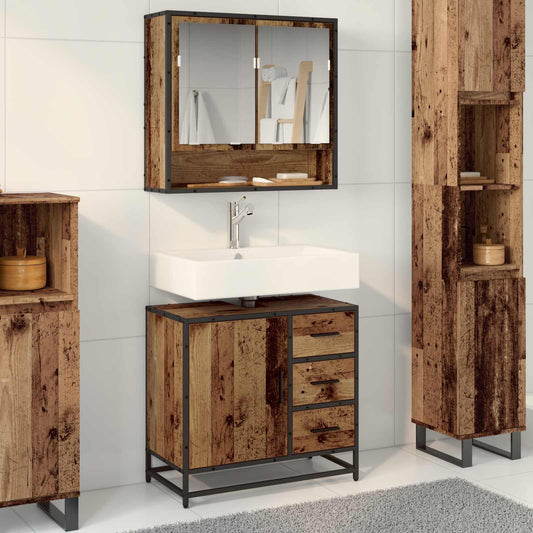 Mobile da Bagno Legno vecchio 65 x 33 x 60 cm Legno multistrato | homemem39