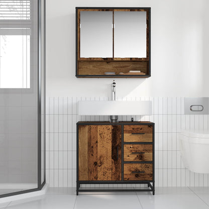Mobile da Bagno Legno vecchio 65 x 33 x 60 cm Legno multistrato | homemem39
