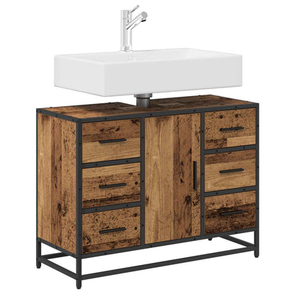 Mobile da Bagno Legno vecchio 80 x 33 x 60 cm Legno multistrato | homemem39