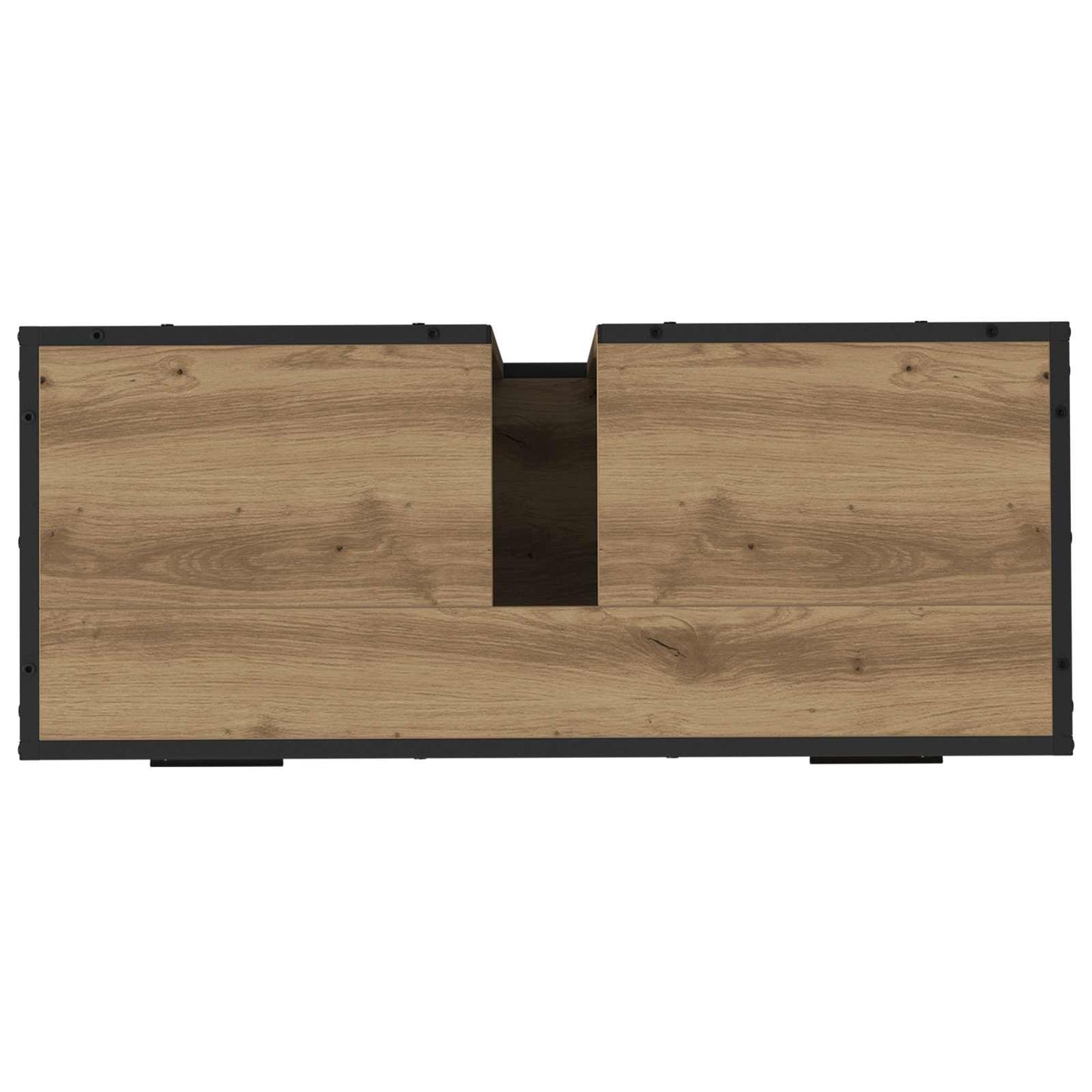 Mobile da Bagno con cassetto Rovere artigianale 80 x 33 x 60 cm | homemem39