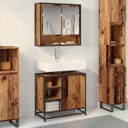 Mobile da Bagno Legno vecchio 65 x 33 x 60 cm Legno multistrato | homemem39