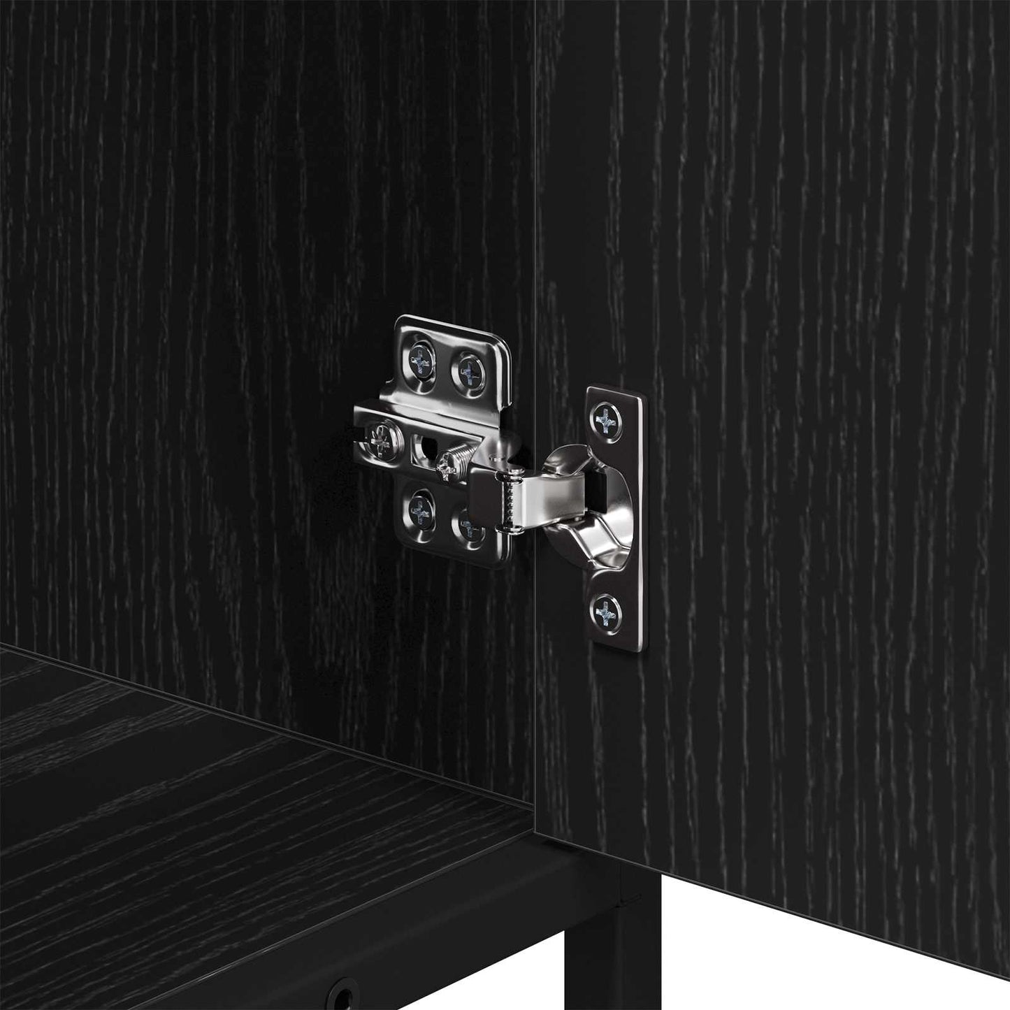 Mobile da Bagno Rovere Nero 65 x 33 x 60 cm Legno multistrato | homemem39