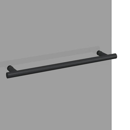 Involucro Doccia Nero 95 x 140 cm Vetro ESG e Alluminio