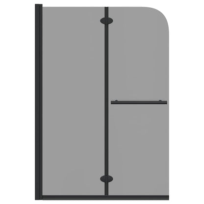 Involucro Doccia Nero 120 x 140 cm Vetro ESG e Alluminio