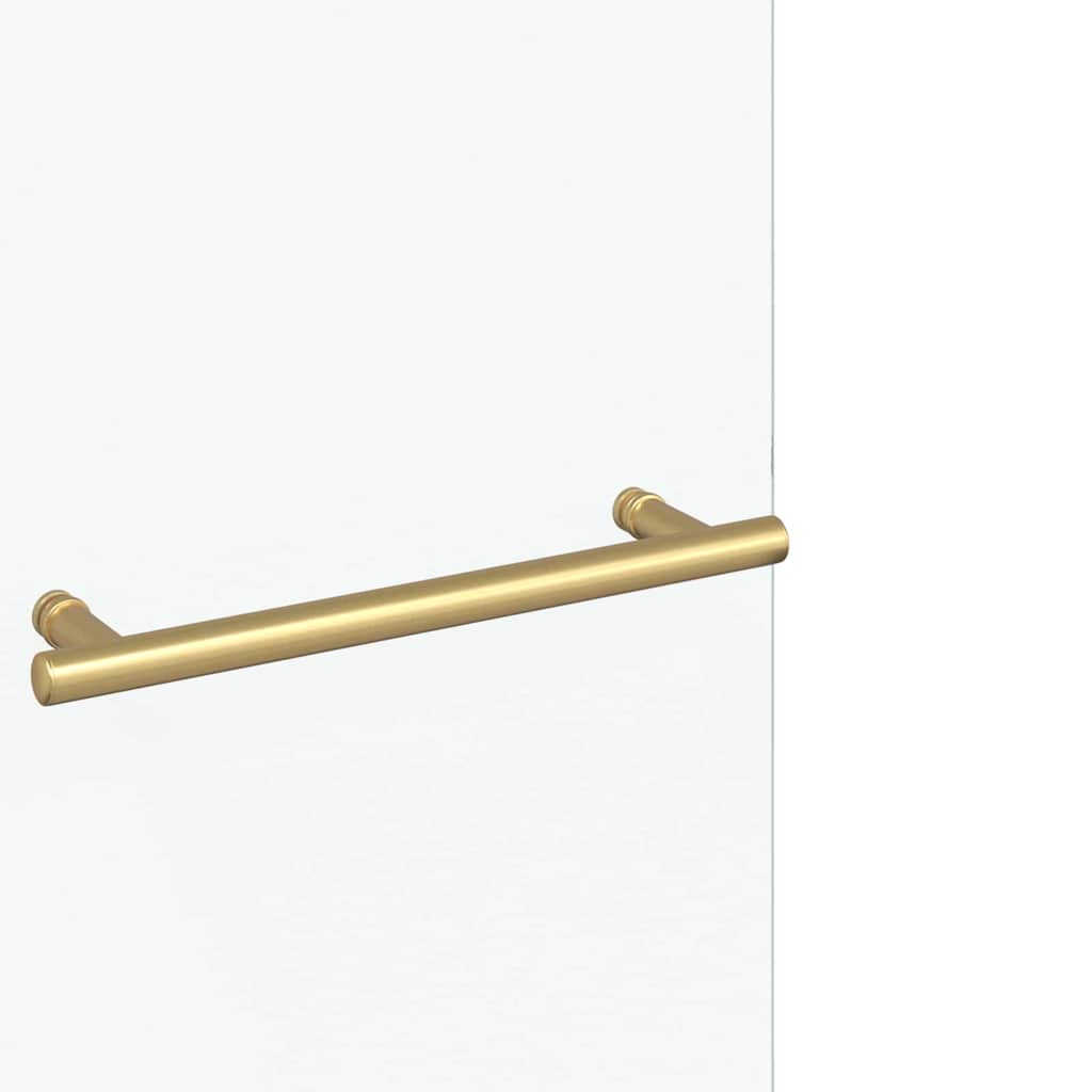 Involucro Doccia Oro 95 x 140 cm Vetro ESG e Alluminio