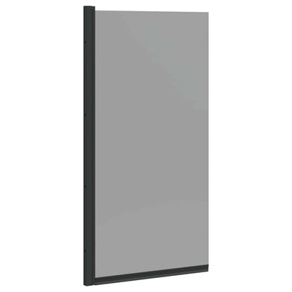 Schermo per Bagno e Doccia Nero 68 x 130 cm Vetro Temperato