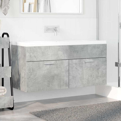 Armadio sottolavello Grigio cemento Legno ingegnerizzato | homemem39
