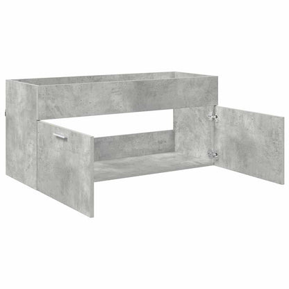 Armadio sottolavello Grigio cemento Legno ingegnerizzato | homemem39