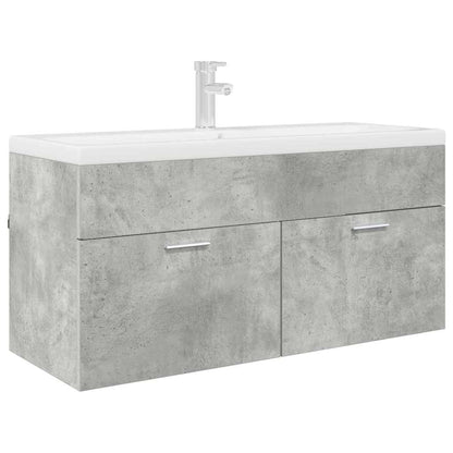Armadio sottolavello Grigio cemento Legno ingegnerizzato | homemem39