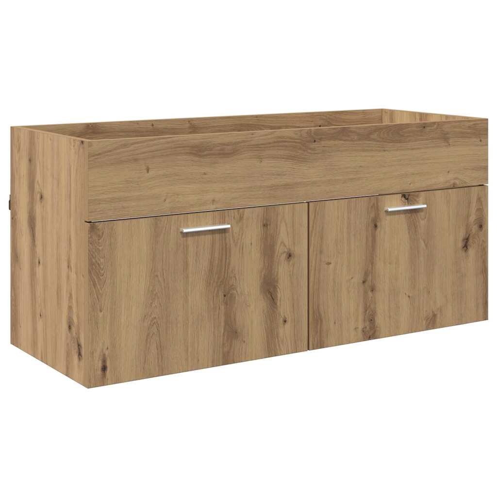 Armadio sottolavello Rovere artigianale Legno ingegnerizzato | homemem39
