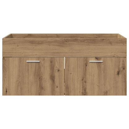 Armadio sottolavello Rovere artigianale Legno ingegnerizzato | homemem39