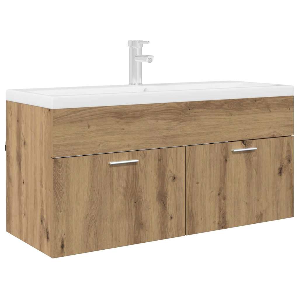 Armadio sottolavello Rovere artigianale Legno ingegnerizzato | homemem39
