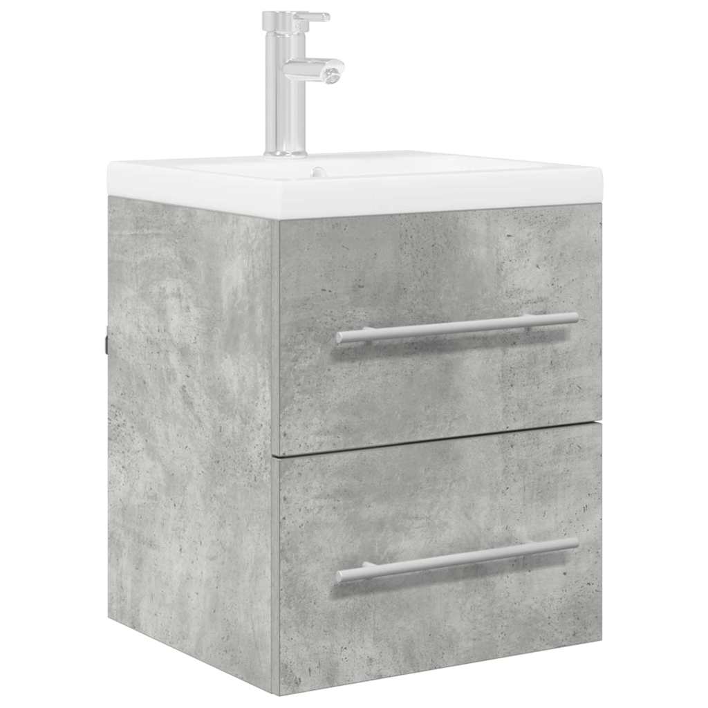 Armadio sottolavello Grigio cemento 38,5 x 41 x 48 cm | homemem39