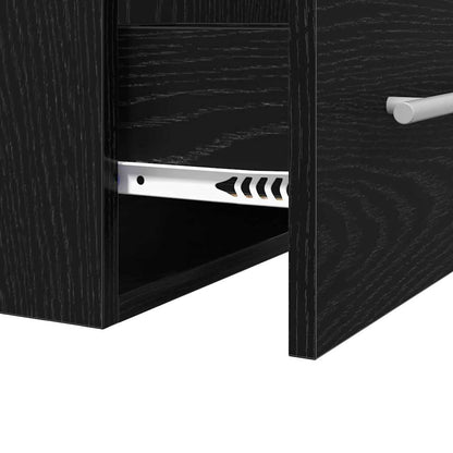 Armadio sottolavello Rovere Nero 38,5 x 41 x 48 cm | homemem39
