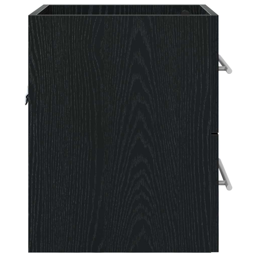 Armadio sottolavello Rovere Nero 38,5 x 41 x 48 cm | homemem39