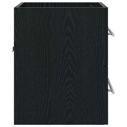 Armadio sottolavello Rovere Nero 38,5 x 41 x 48 cm | homemem39