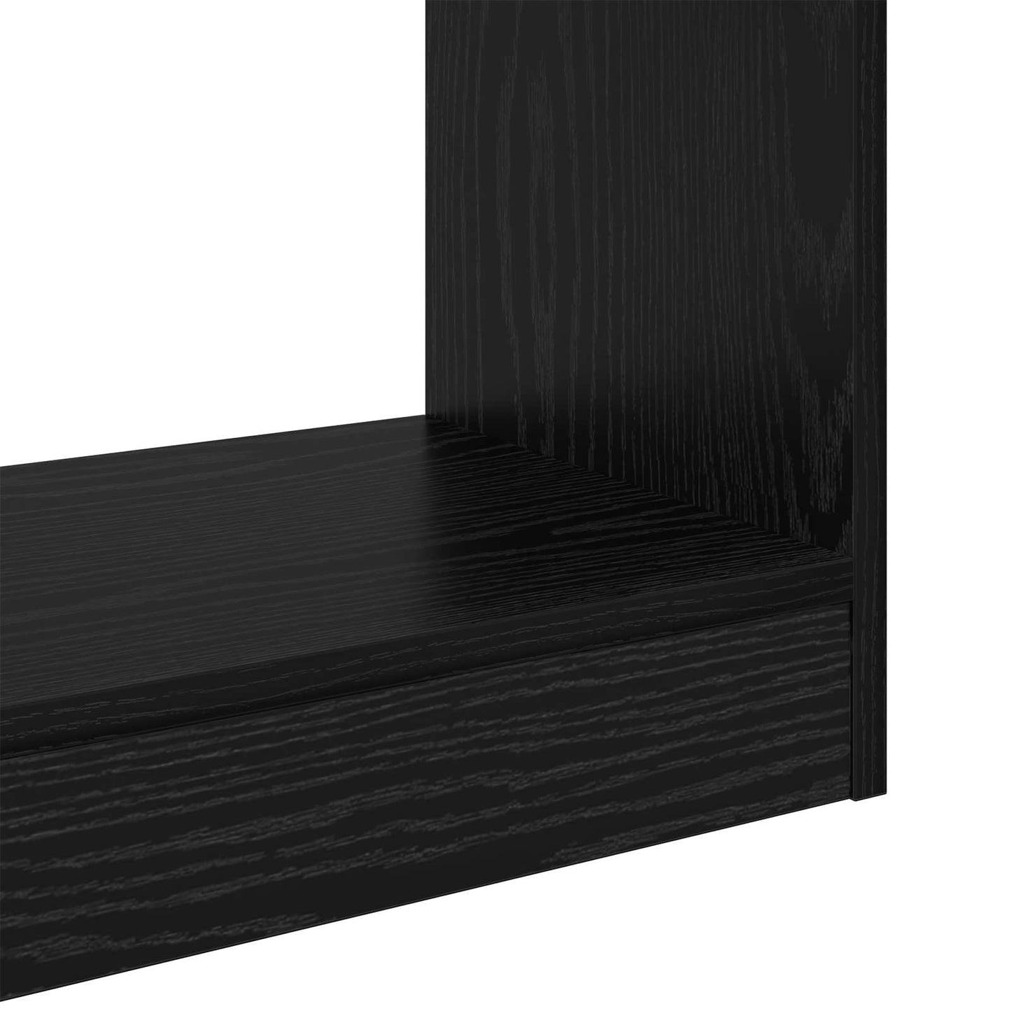 Armadio per Libri Rovere nero 37 x 30 x 103 cm | homemem39