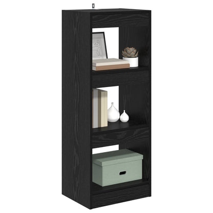 Armadio per Libri Rovere nero 37 x 30 x 103 cm | homemem39