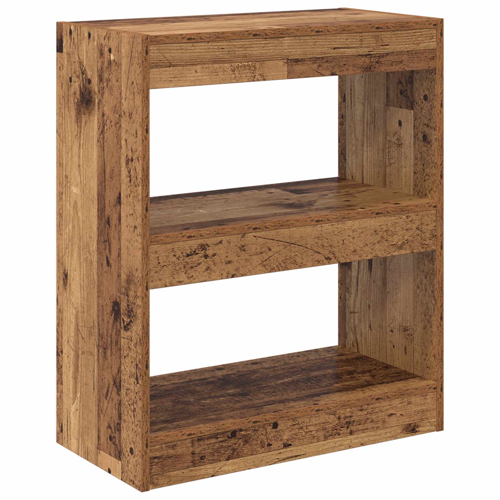 Armadio per Libri Legno vecchio 60 x 30 x 72 cm | homemem39