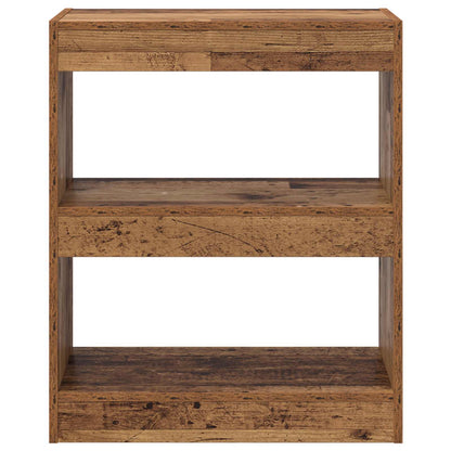 Armadio per Libri Legno vecchio 60 x 30 x 72 cm | homemem39