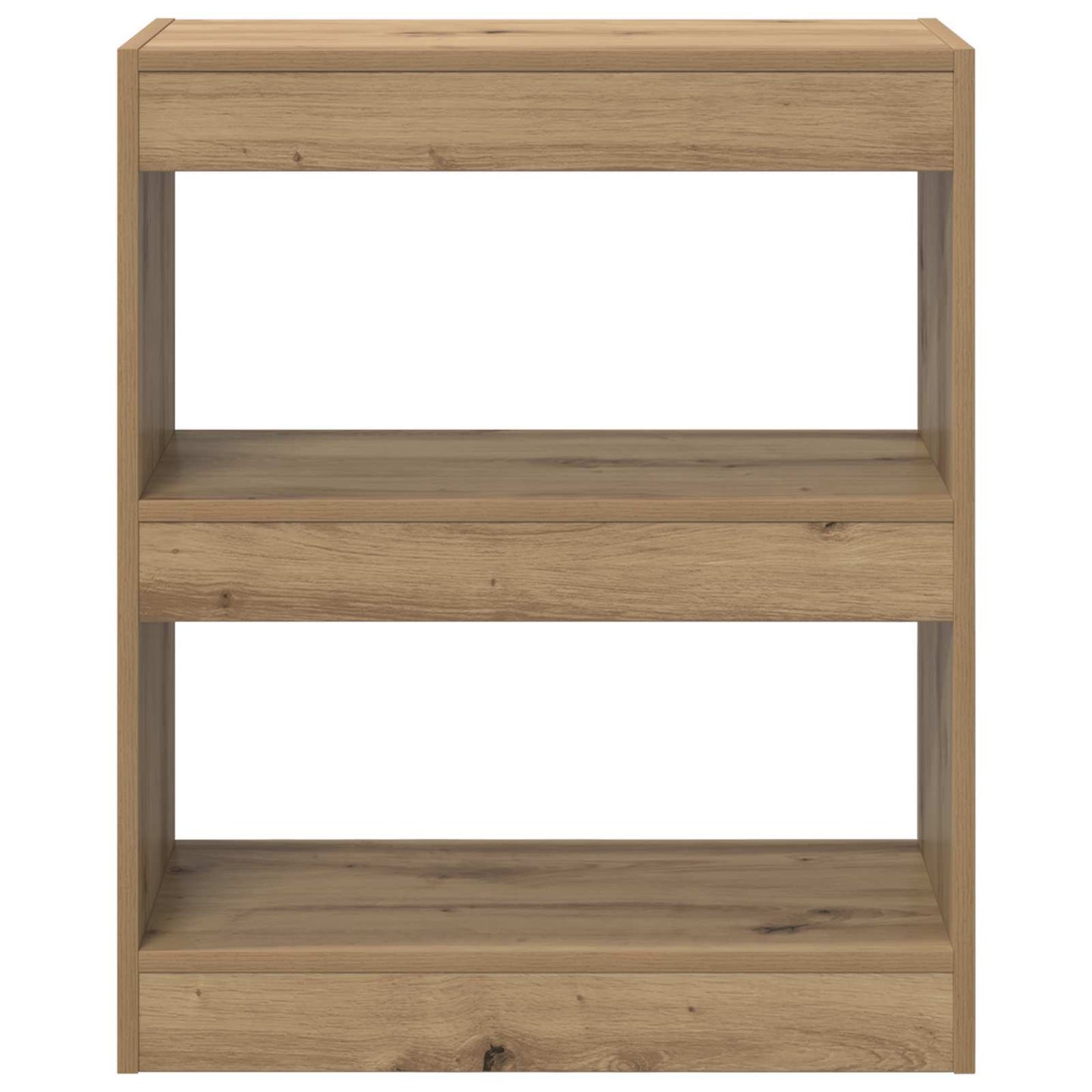 Armadio per Libri 2 livelli 60 x 30 x 72 cm Legno multistrato | homemem39