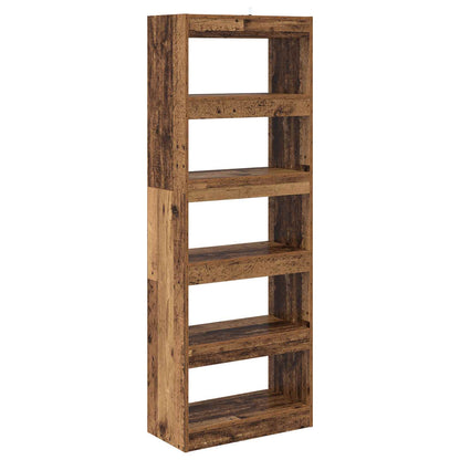 Armadio per Libri Legno vecchio 60 x 30 x 166 cm | homemem39