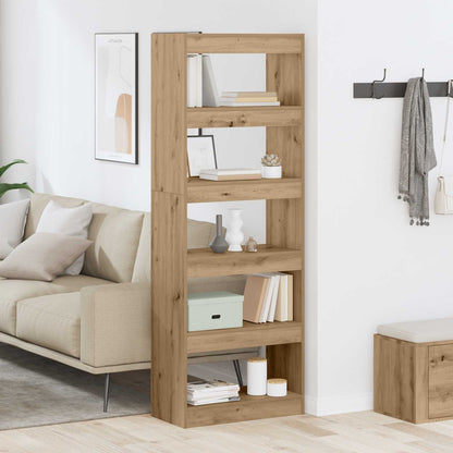 Armadio per Libri 5 livelli 60 x 30 x 166 cm Legno multistrato | homemem39