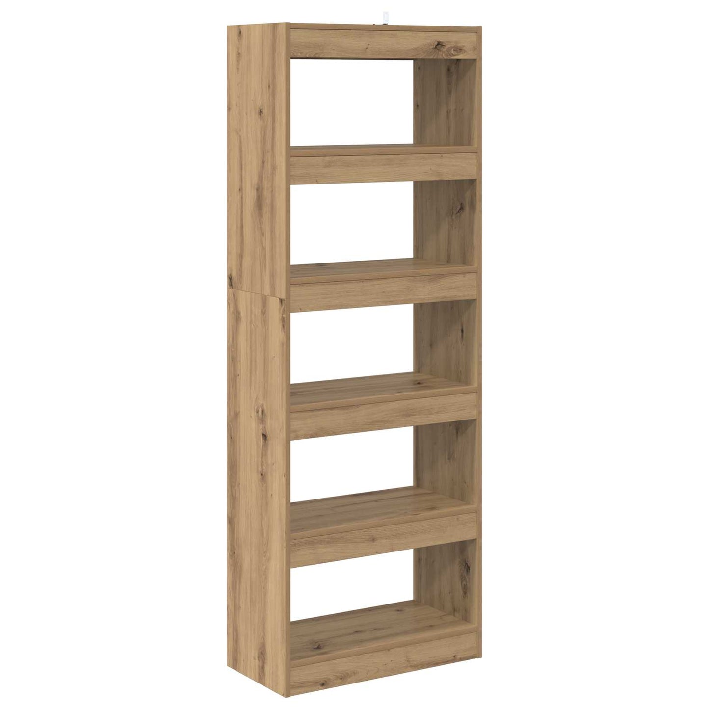 Armadio per Libri 5 livelli 60 x 30 x 166 cm Legno multistrato | homemem39