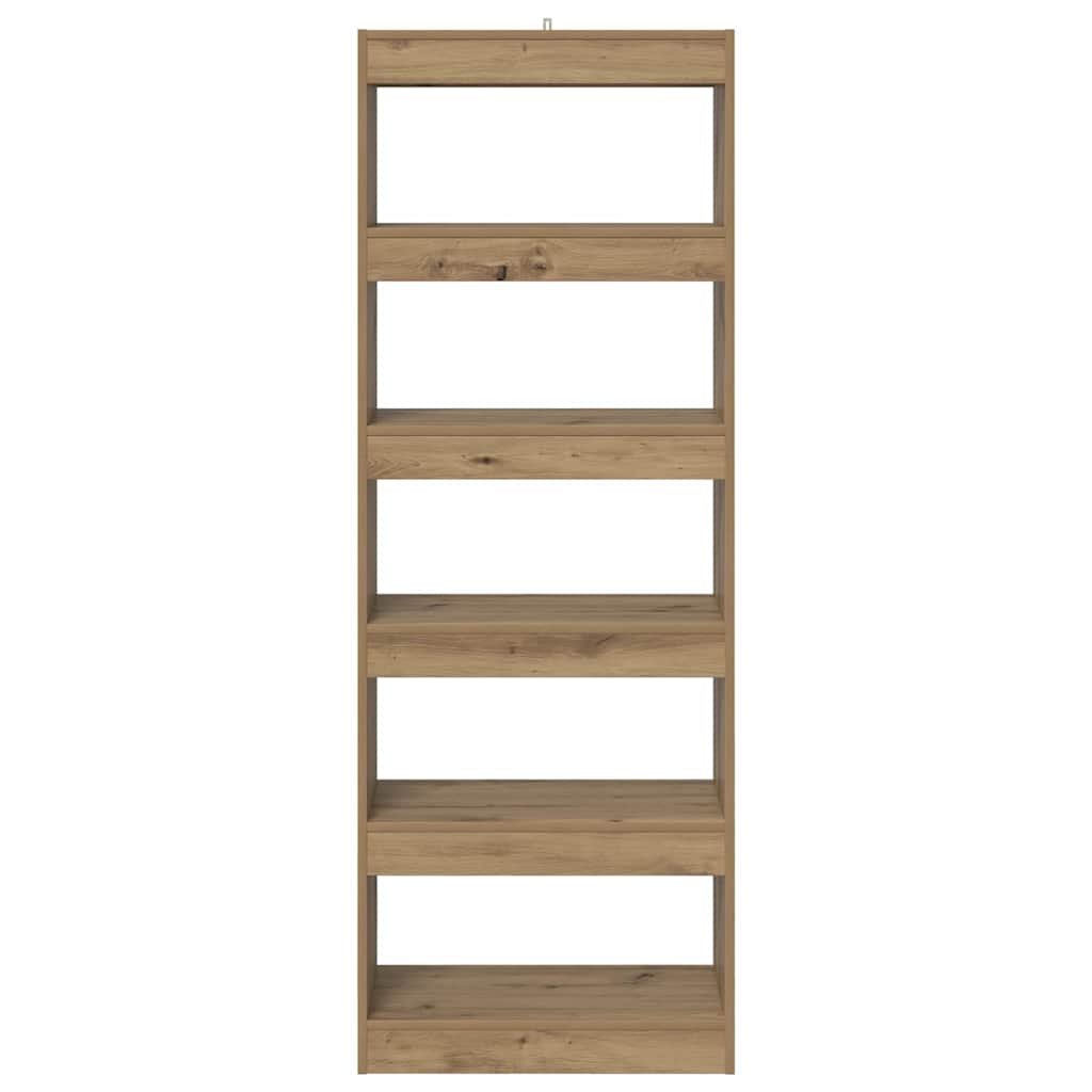 Armadio per Libri rovere artigianale 60 x 30 x 166 cm