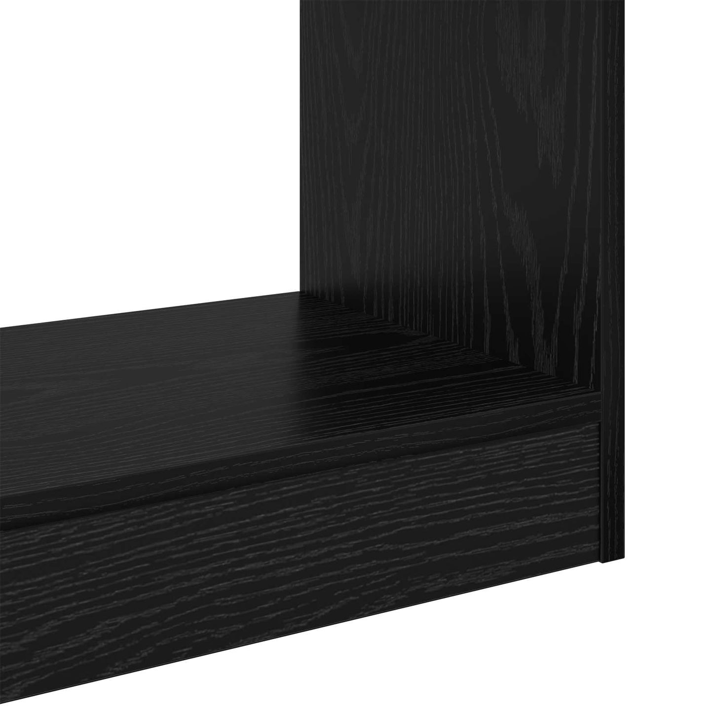 Armadio per Libri Rovere nero 60 x 30 x 166 cm | homemem39