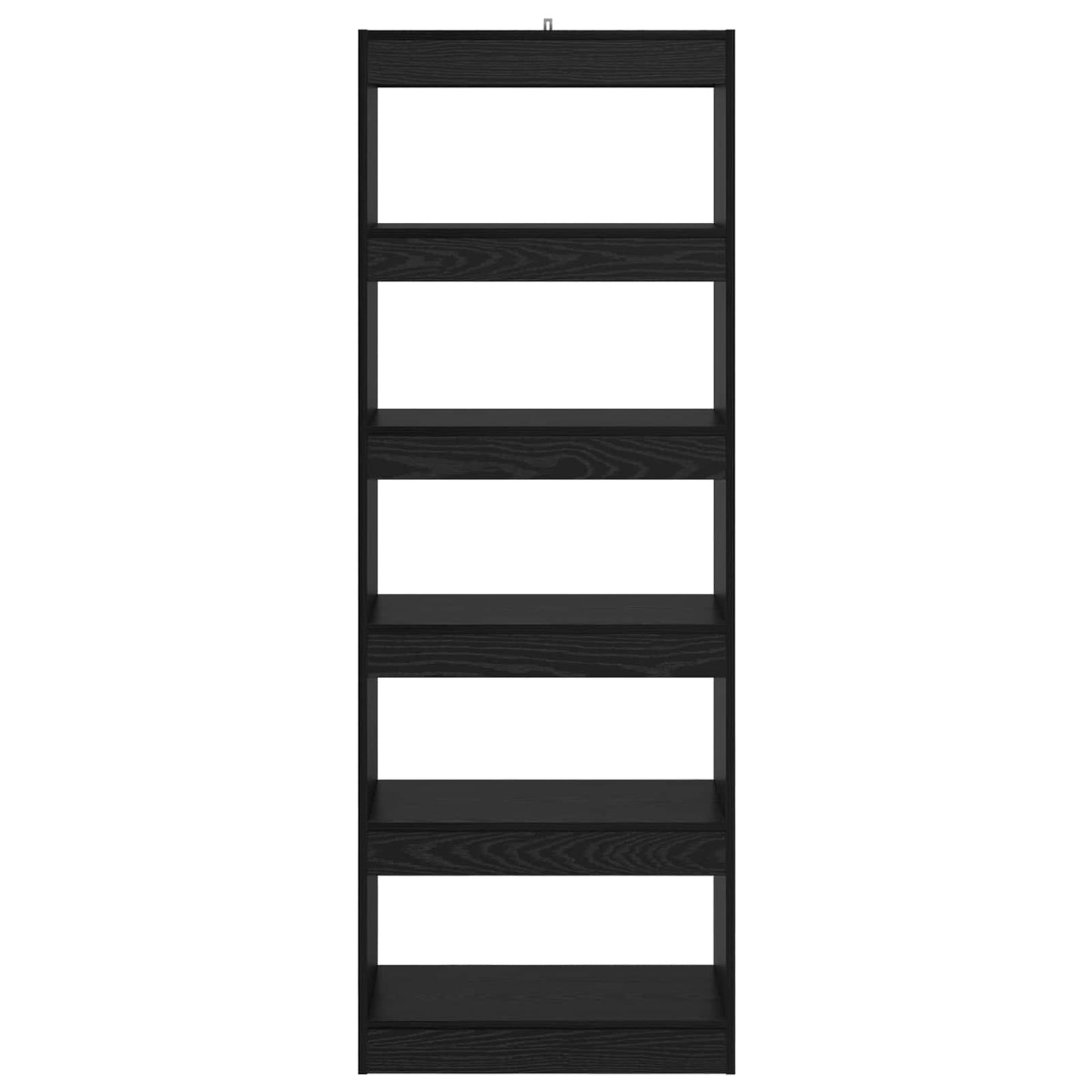 Armadio per Libri Rovere nero 60 x 30 x 166 cm | homemem39
