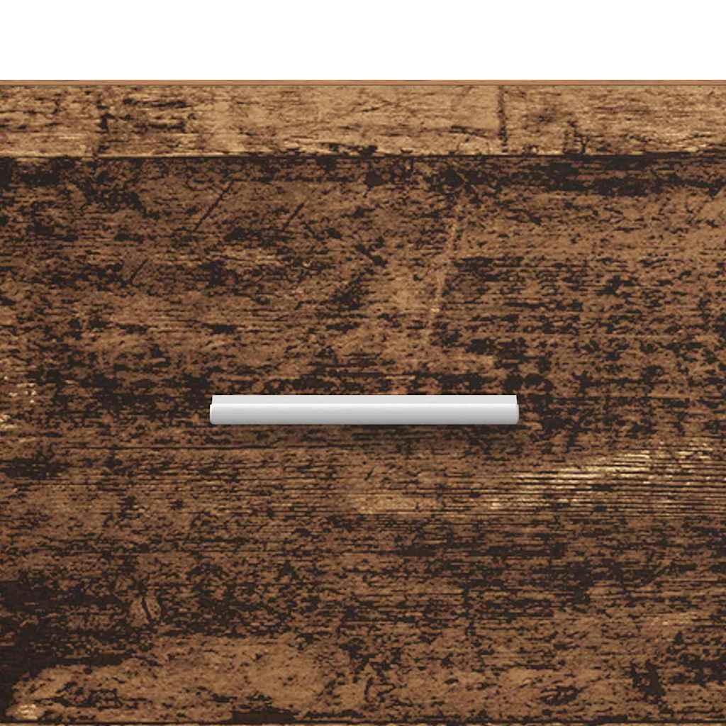 Tavolino da salotto con cassetto Legno vecchio 55 x 55 x 45cm | homemem39