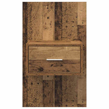 Armadietto per letto 2 pcs Legno vecchio 48.5 x 32.5 x 80 cm