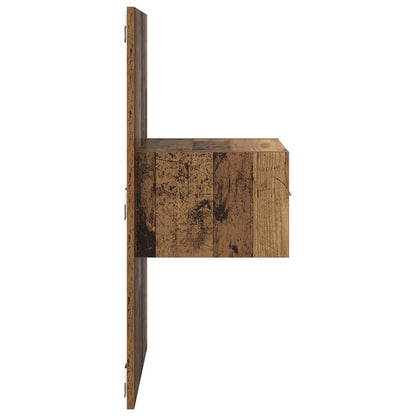 Armadietto per letto 2 pcs Legno vecchio 48.5 x 32.5 x 80 cm