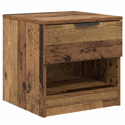 Armadietto per letto 2 pcs Legno vecchio 40 x 39 x 40 cm