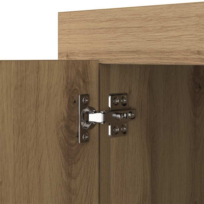 Credenza rovere artigianale 40 x 80 x 75 cm Legno multistrato