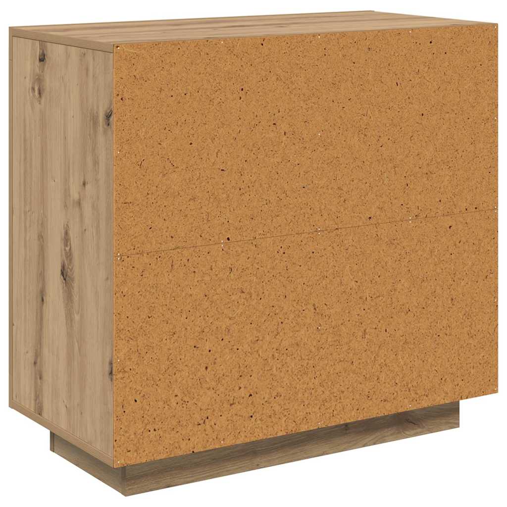 Credenza rovere artigianale 40 x 80 x 75 cm Legno multistrato