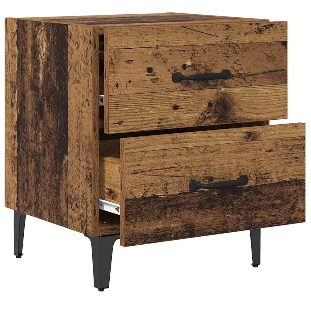 Armadietto per letto Legno vecchio 40 x 35 x 47,5 cm