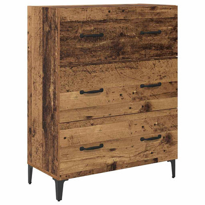 Credenza con cassetto Legno vecchio 69,5 x 34 x 90 cm