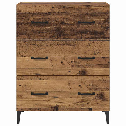 Credenza con cassetto Legno vecchio 69,5 x 34 x 90 cm