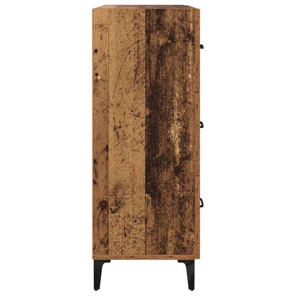 Credenza con cassetto Legno vecchio 69,5 x 34 x 90 cm