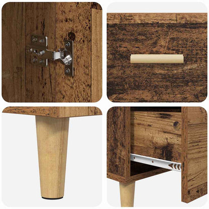 Credenza Legno vecchio 34 x 69.5 x 90 cm Legno multistrato