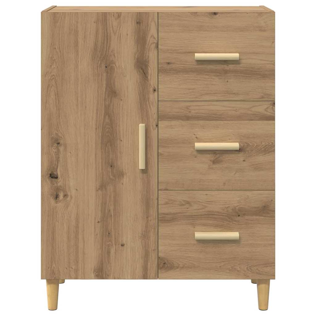 Credenza rovere artigianale 34 x 69.5 x 90 cm Legno multistrato