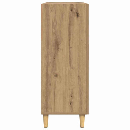 Credenza rovere artigianale 34 x 69.5 x 90 cm Legno multistrato